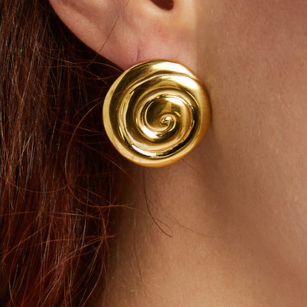 Louis Abel Gold Vermeil Uzu Earrings
